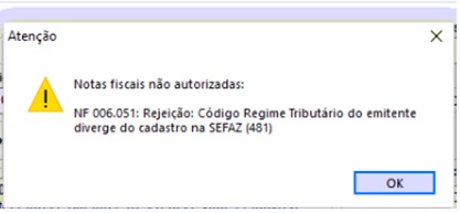 Rejeição 481