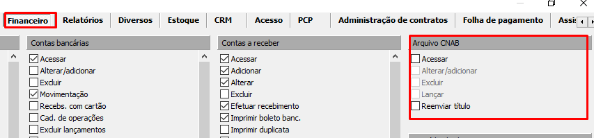 33213 - Editor de níveis do Arquivo CNAB no VSI Gestão