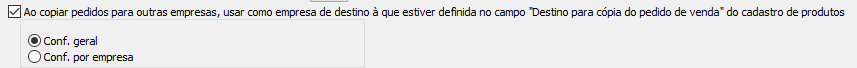 64864 - Ao copiar pedidos para outras empresas, usar como empresa de destino à que estiver definida no campo "Destino para cópia do pedido de venda" do cadastro de produtos